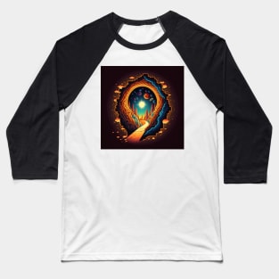 Portal to another dimension Baseball T-Shirt